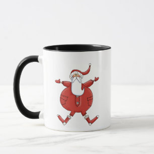 Jolly Santa T - Shirt und Geschenke Tasse