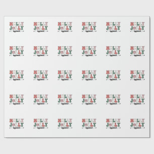Jolly und Hygienist Zahnarzt Weihnachten Geschenkpapier