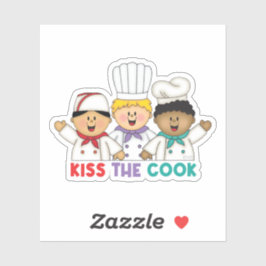 JollyKins Kiss the Cook Aufkleber