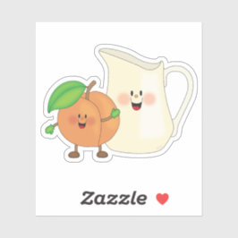 JollyKins Pfirsiche und Creme Aufkleber