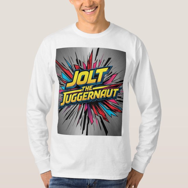Jolt der Juggernaut: Power entleert T - Shirt (Vorderseite)