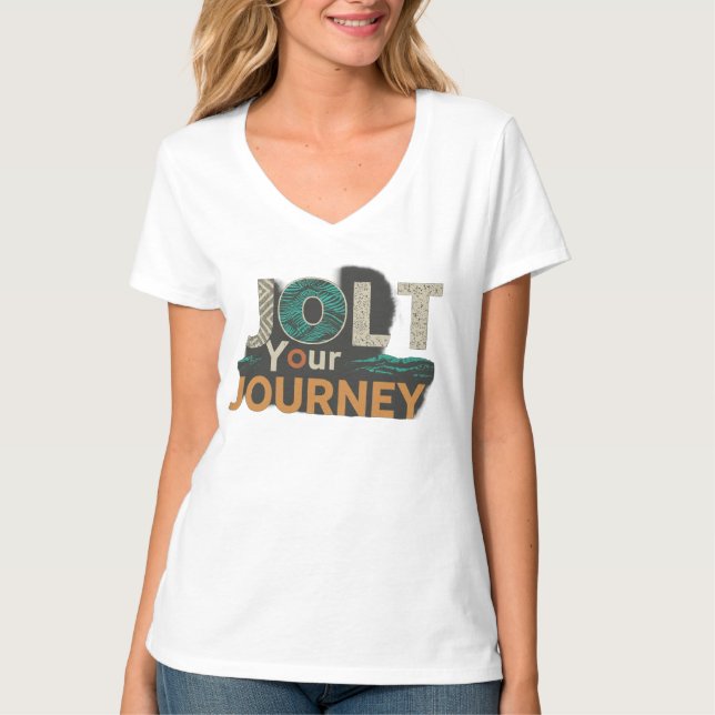 Jolt Your Journey Femme T-Shirt (Devant)