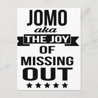JOMO - Die Freude an vermissten Einladungskarten
