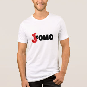 Jomo Freude am Verpassen FUNNY Anti-Hektik Tri-Blend Shirt