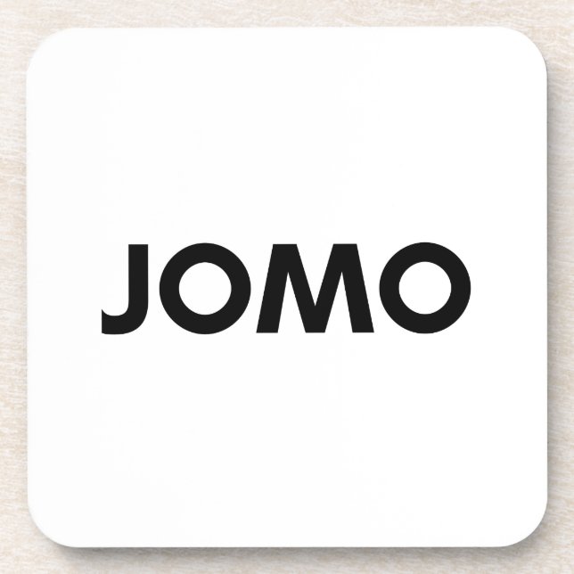 Jomo Getränkeuntersetzer (Vorderseite)