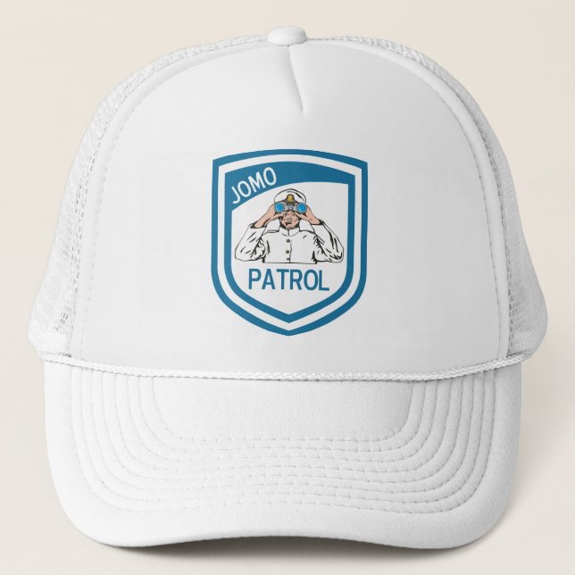 Jomo Patrouille Truckerkappe (Vorderseite)