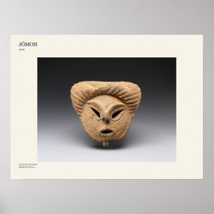 Jomon Dogu-Tonfigur-Kunstposter Poster