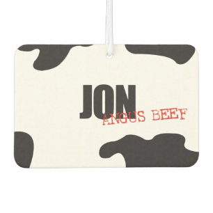 Jon "Angus Beef" Trendy Air Freshener Autolufterfrischer