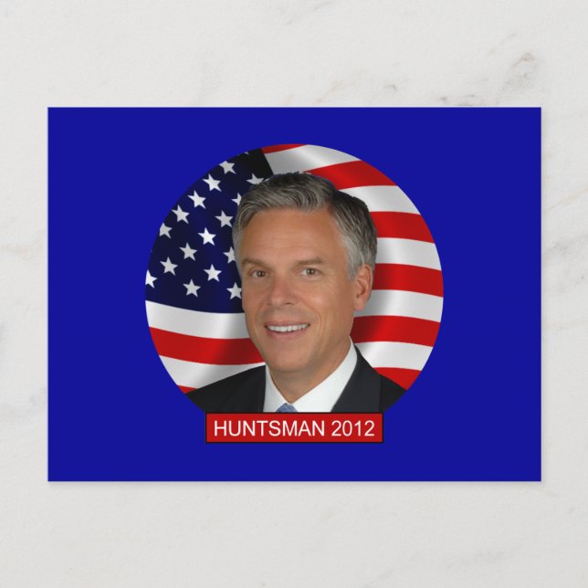 Jon Huntsman 2012 Postkarte (Vorderseite)