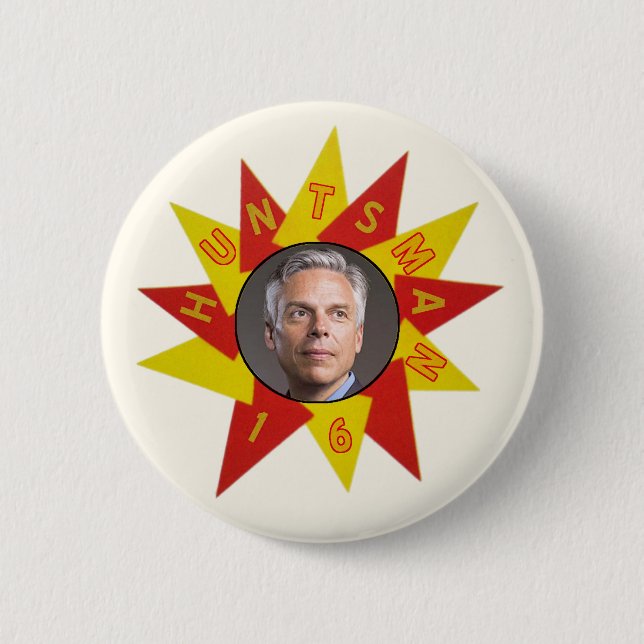 Jon Jäger im Jahre 2016 für Präsidenten Button (Vorderseite)