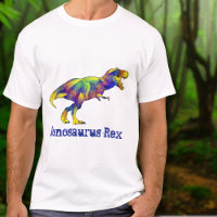 Jon osaurus Funny Running T Rex Dinosaur Art