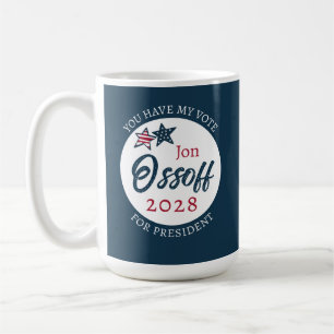 Jon Ossoff für Präsident 2028 Kaffeetasse