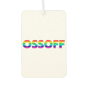 Jon Ossoff Georgia Senat Runoff Stolz lgbtq lgbt Autolufterfrischer