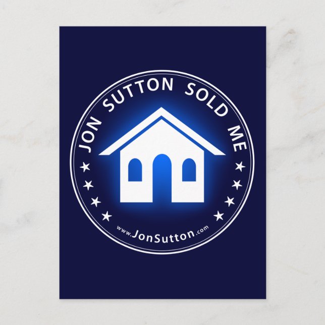 Jon Sutton Sold Me Postkarte (Vorderseite)