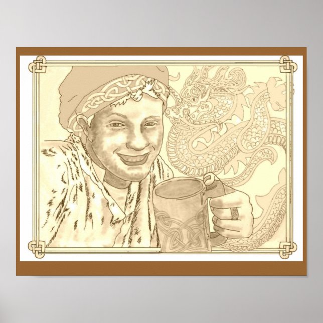 Jon the Dragon Hunter Poster (Vorne)