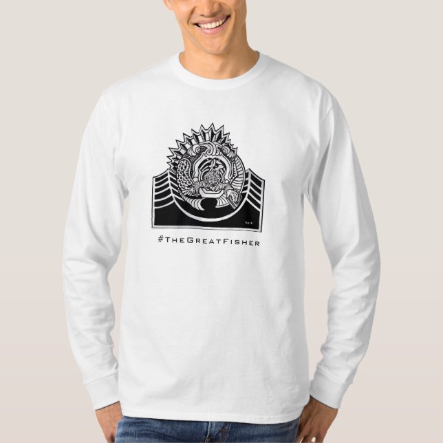 Jonah et la baleine ou le grand T-shirt Fisher (Devant)
