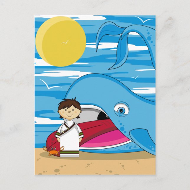 Jonah et la carte postale de la baleine (Devant)