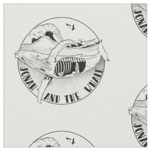 Jonah in der Zeit der Bibelkunst Stoff