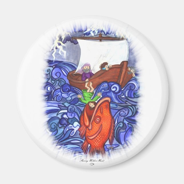 Jonah und der große Fisch Magnet (Vorne)