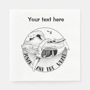 Jonah und der Wal Serviette