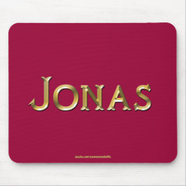 JONAS-Namensgeber Personalisierte Geschenkmousepad Mousepad