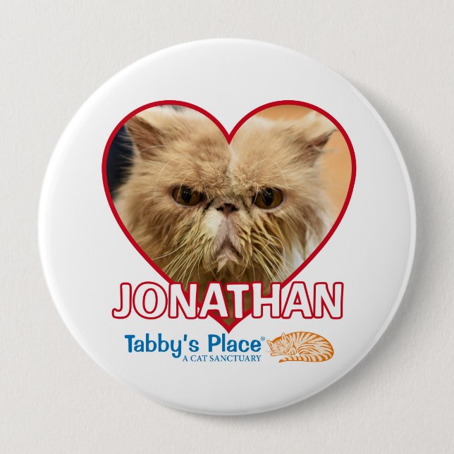 Jonathan - 4" Knopf Button (Vorderseite)
