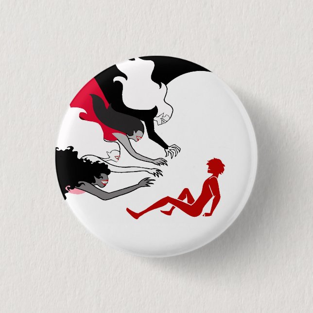 Jonathan Harker VS Castle Dracula Button (Vorderseite)
