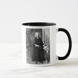 Jonathan Swift, graviert von Andrew Miller, 1743 Tasse