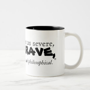 Jonathan Swifts Zitat über Kaffee - Tasse
