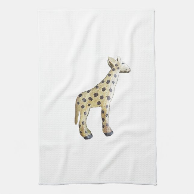 Jonathon-Giraffe Handtuch (Vertikal)