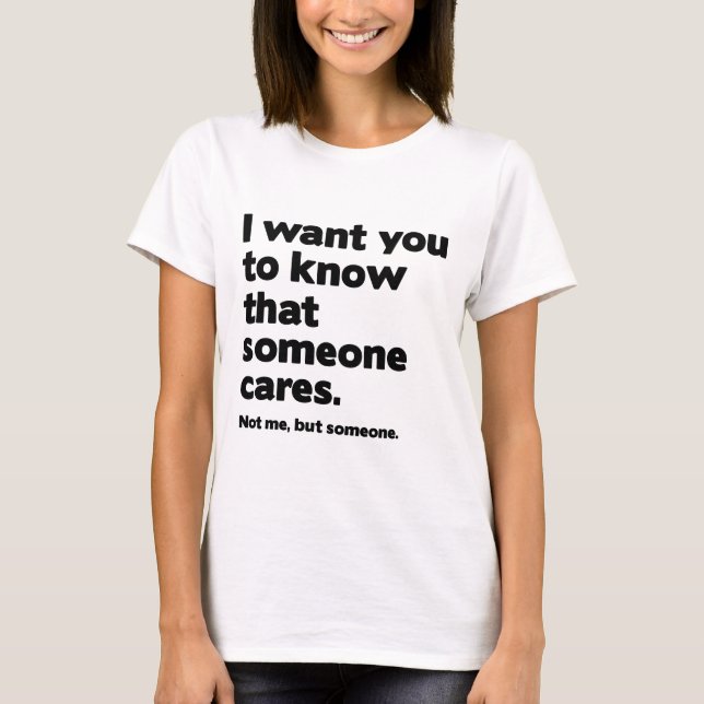 Jone Cares T-Shirt (Vorderseite)