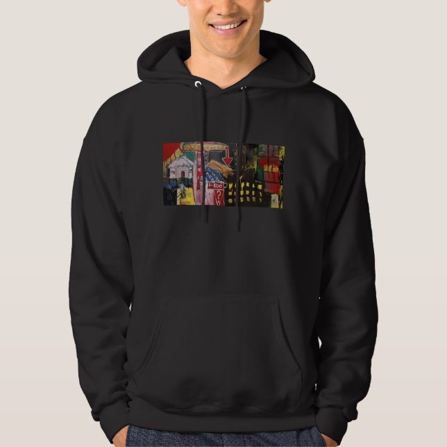 JONES AUSSCHLIESSEN HOODIE (Vorderseite)