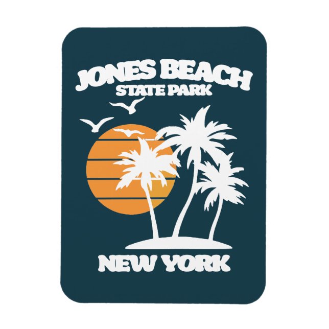 Jones Beach Long Island New York Magnet (Vertikal)