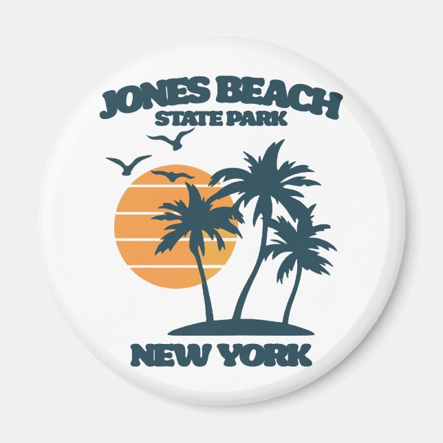 Jones Beach Long Island New York Magnet (Vorne)