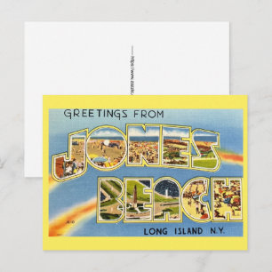 Jones Beach Long Island Postkarte