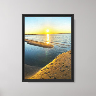 Jones Beach New York NY LI Strand Sonnenuntergang Leinwanddruck
