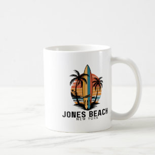 Jones Beach New York Surfen Surfer _1 Kaffeetasse