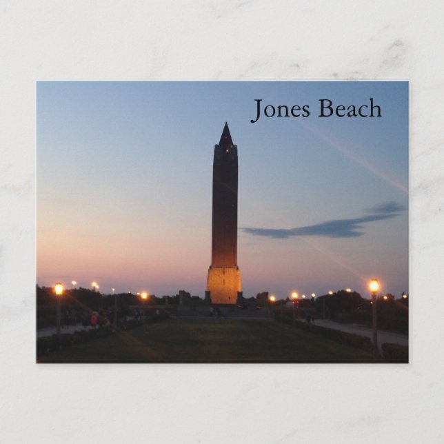 Jones Beach Postkarte (Vorderseite)