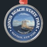 Jones Beach SP Ornament Aus Metall<br><div class="desc">Jones Beach Staat Park, Long Island, NY.</div>