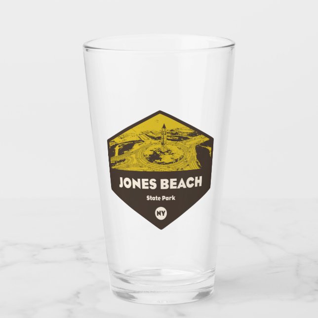 Jones Beach State Park New York Glas (Vorderseite)