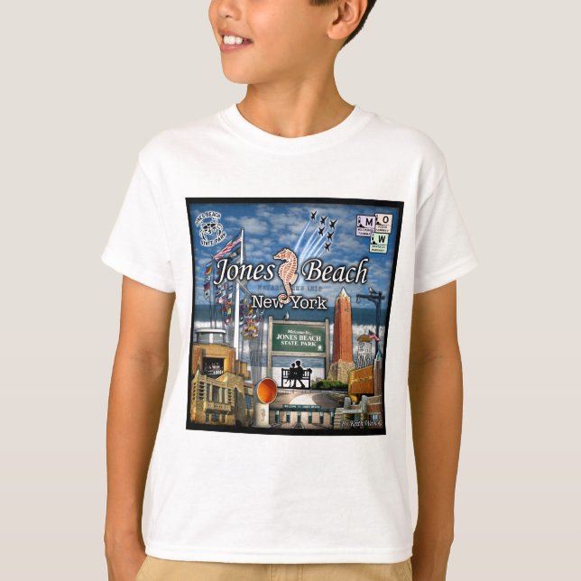 Jones-Strand Jpg T-Shirt (Vorderseite)