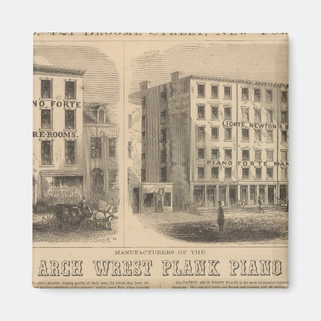 Jones, White und McCurdy's Dental Depots Magnet (Vorne)