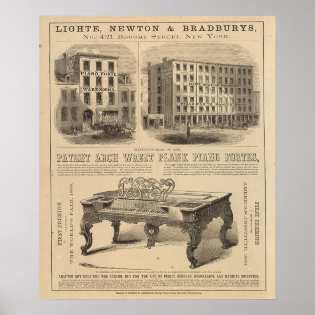 Jones, White und McCurdy's Dental Depots Poster (Vorne)