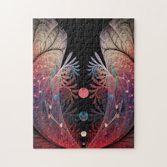 Jonglage Abstract Moderne Fantasy-Fraktal-Kunst (Vertikal)