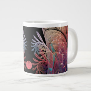 Jonglage Abstract Moderne Fantasy Fraktal Kunst Jumbo-Tasse