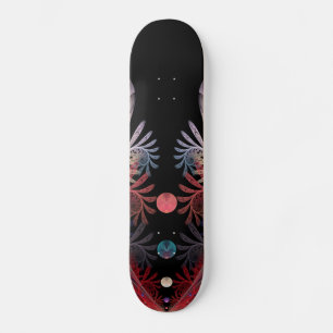 Jonglage Abstract Moderne Fantasy-Fraktal-Kunst Skateboard
