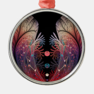 Jonglage Abstracte Moderne Fantasy-Fraktal-Kunst Ornament Aus Metall