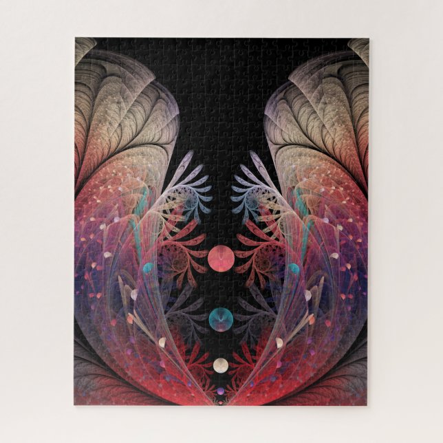 Jonglage Abstrakt Modern Fantasy Fraktal Art (Vertikal)