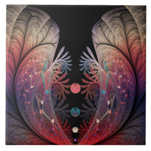 Jonglage Abstrakt Modern Fantasy Fraktal Art Fliese