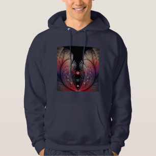 Jonglage Abstrakt Modern Fantasy Fraktal Art Hoodie